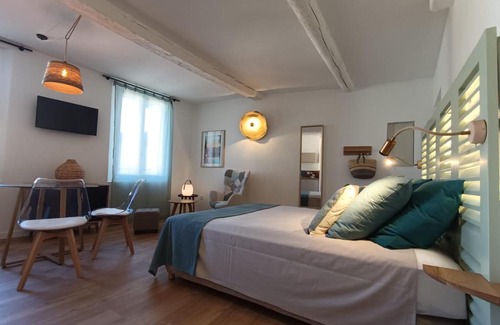 L'Isle-sur-la-Sorgue Apartment | Centre historique studio rénové avec vue