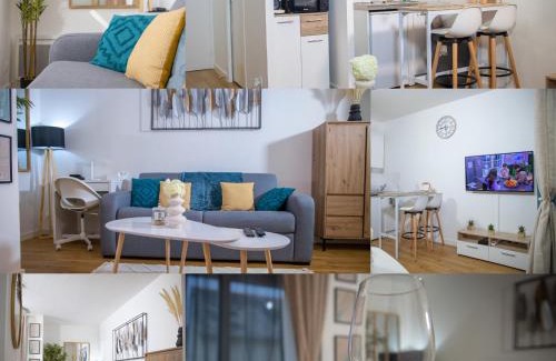 Blain Apartment | Centre-ville - Fibre - Netflix - Le Beverley Studio