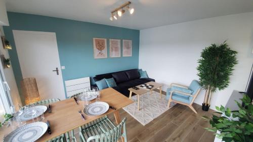 Vannes Apartment | centre ville, T2, superbe vue, parking privé