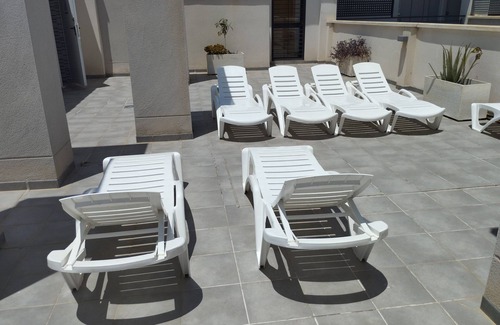 El Ejido Apartment | CENTRO, swimming pool, free garage, swimming pool, beach, solarium terrace, free wifi.