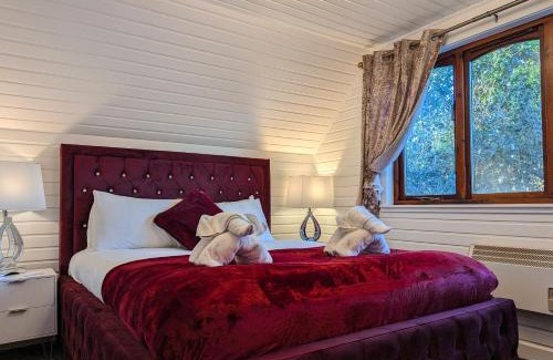 Almondbank Ski Chalet | Ceridwen 6 - Hot Tub-Luxury-Pets-Perthshire-Romantic-Dundee