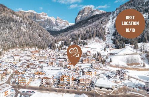 Canazei Apartment | Cesa Planber Apartments Mountain View BIKE FRIENDLY