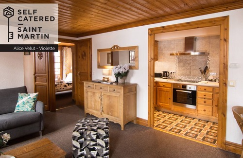 Saint-Martin-de-Belleville Apartment | Chalet Alice Velut - Violette | 2-bedroom apartment <40m from ski lift