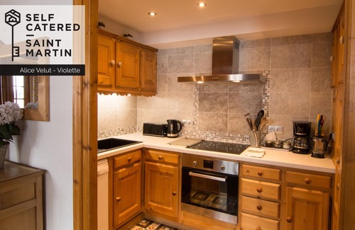 Saint-Martin-de-Belleville Apartment | Chalet Alice Velut - Violette | 2-bedroom apartment <40m from ski lift