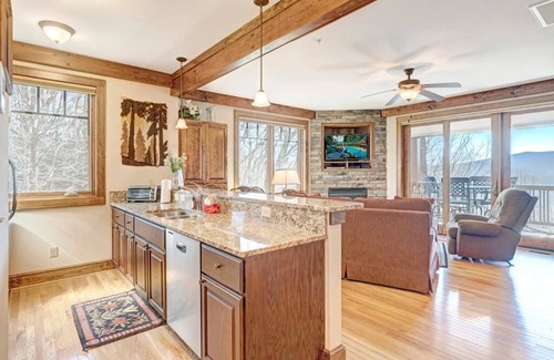 Boone House | Chalakee Lodge CB-1: Gated Resort, Indoor/Outdoor Pools and Hot Tub, Resort Hot Tub, Fitness, Gas.