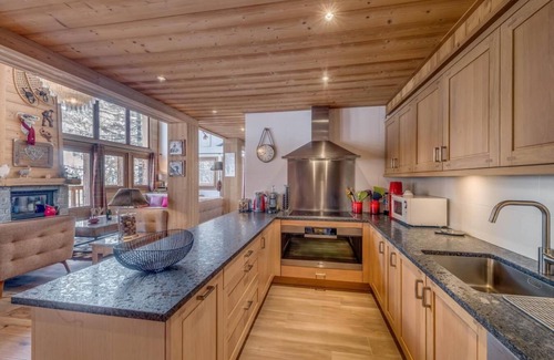 Les Brevieres Ski Chalet | Chalet, 200m from ski slopes, view ski slopes, fitness, sauna, terrace, balcony, fireplace or stove