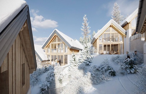 Schonberg House | Chalet #3 mit 2 Schlafzimmern und Sauna