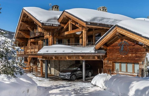 Meribel Village Ski Chalet | Chalet, 300m from ski slopes, swimming pool, hammam, terrace, fireplace or stove, parking, tv