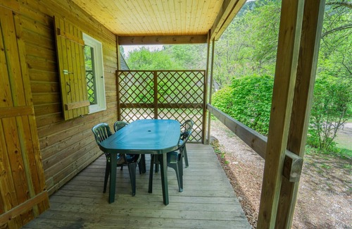 La Canourgue Ski Chalet | Chalet 4/5 pers. au Camping du Golf