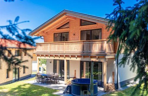 Sankt Englmar Ski Chalet | Chalet Arber in St Englmar with its own HotTube