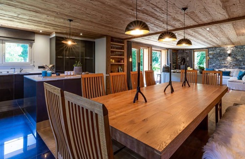 Les Houches Ski Chalet | Chalet Birdie: elegant and spacious property in Les Houches