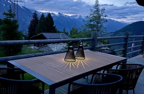 La Tzoumaz Ski Chalet | Chalet Capricorne Alpine Chique Sauna