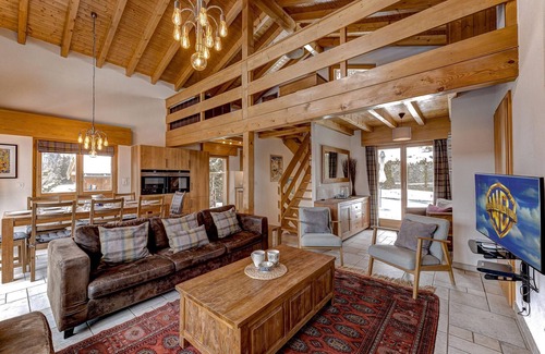 Riddes Ski Chalet | Chalet Coeur - Jacuzzi - Sauna - Views - La Tzoumaz, 4 Vallees