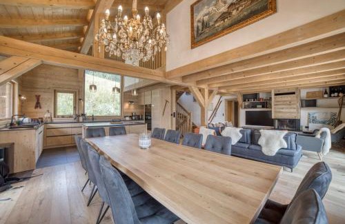Saint-Gervais-les-Bains Ski Chalet | Chalet familial vue MontBlanc