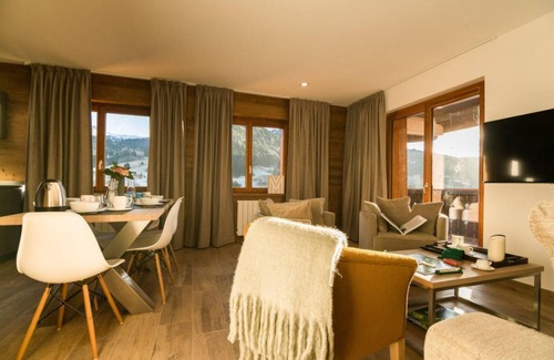 Praz-sur-Arly Ski Chalet | Chalet, fitness, sauna, hammam, terrace, parking, tv, ski locker, 51-65m², Praz sur Arly