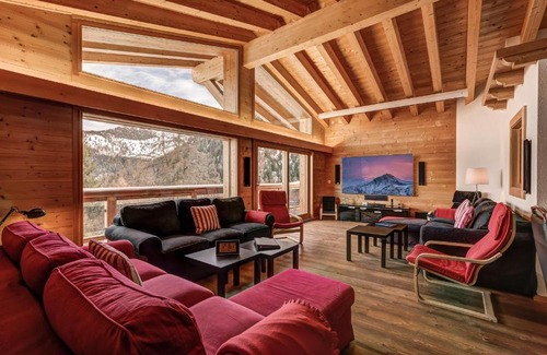 Riddes Ski Chalet | Chalet Flocon de Neige - jacuzzi - sauna