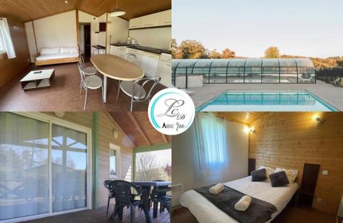 Beynat Ski Chalet | Chalet Hameaux de Miel 5 Pers, Parking, Piscine , Lac
