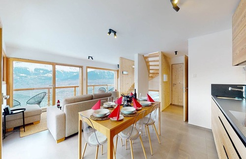 Vex Ski Chalet | Chalet in Les Agettes with terrace
