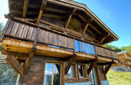 Vex Ski Chalet | Chalet in Les Masses with garden