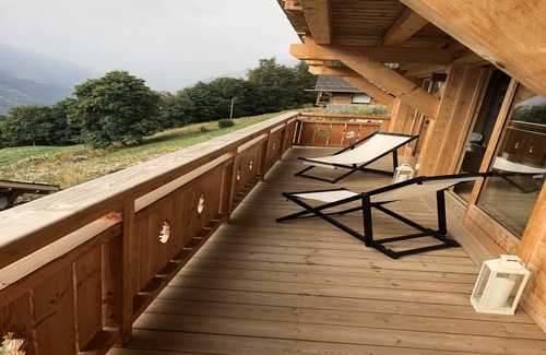 Vex Ski Chalet | Chalet in Les Masses with garden