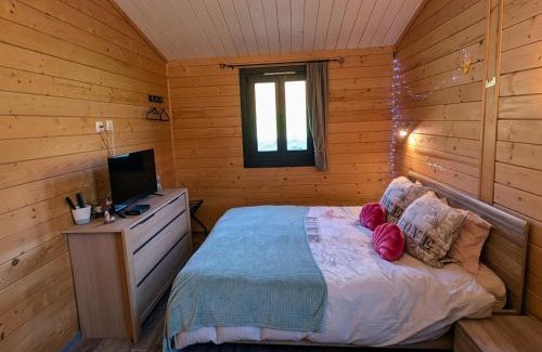Fougerolles-Saint-Valbert House | Chalet Jonquille avec Spa dans les Vosges du Sud - FR-1-583-500