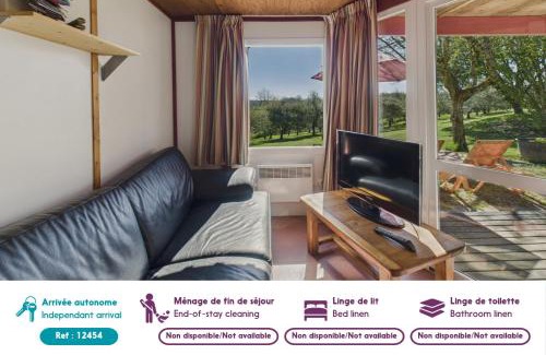 Salignac-Eyvignes Ski Chalet | Chalet La Brousse pour 5 personne avec piscine