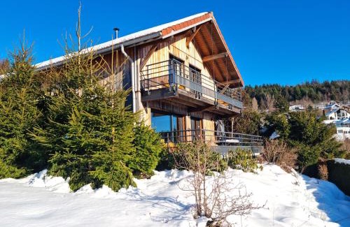 Gerardmer Ski Chalet | Chalet La Souris, chaleureux avec vue panoramique
