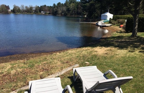 Saint-Jean-de-Matha House | Chalet Lac Vert: lakefront & spa