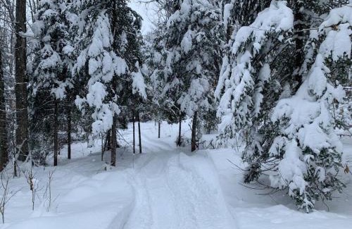 Saint Zenon Ski Chalet | Chalet le Huard directement au bord du lac