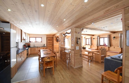 Mieussy Ski Chalet | Chalet LE MACLAVIERRE from 6 to 15 people- SPA + SAUNA- Magical view!