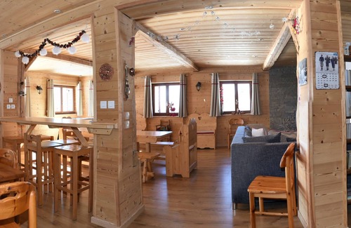 Mieussy Ski Chalet | Chalet LE MACLAVIERRE from 6 to 15 people- SPA + SAUNA- Magical view!