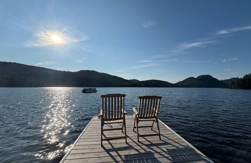 Lac Superieur Village Ski Chalet | 🏡 Chalet LE SUPÉRIEUR – Waterfront, 6 km from Mont-Tremblant 🎿