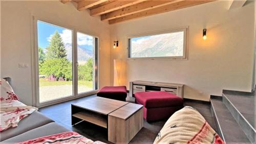 Puy-Saint-Vincent Ski Chalet | Chalet - Magnifique chalet d'architecte 10 pers MAE-2774