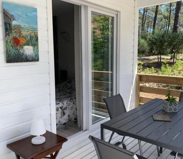 Le Porge Apartment | Chalet Mavalear naturiste La Jenny