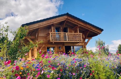 Combloux Ski Chalet | Chalet neuf vue panoramique sur le MONT-BLANC