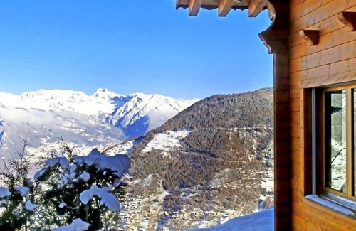 La Tzoumaz Ski Chalet | Chalet, ski-in/ski-out & foot of the slopes, fitness, sauna, terrace, fireplace or stove, parking