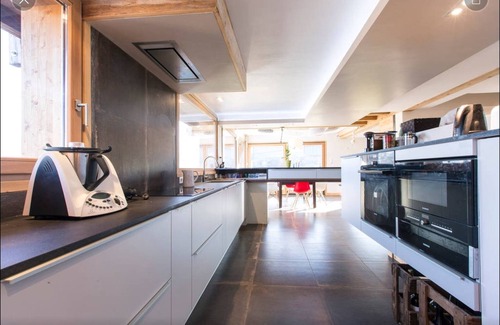 Sallanches Ski Chalet | Chalet Spa (sauna- jacuzzi) breathtaking Mont Blanc view