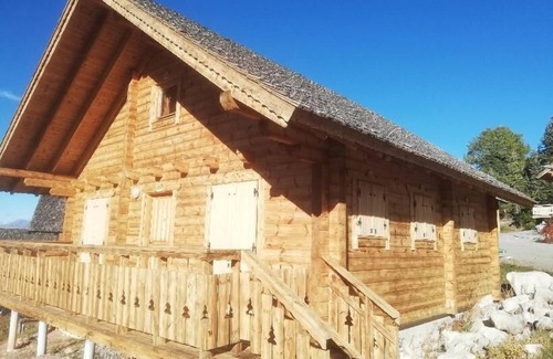 Le Devoluy Ski Chalet | Chalet, swimming pool, sauna, terrace, fireplace or stove, tv, ski locker, 56m², La Joue du Loup