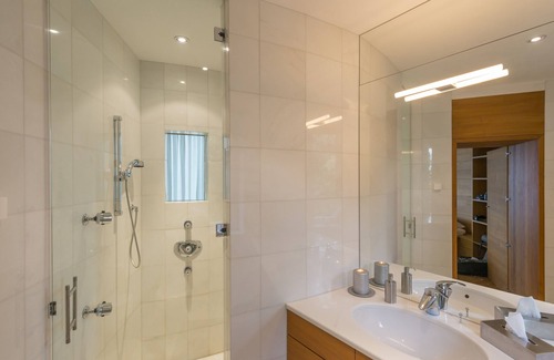Laces Ski Chalet | Chalet 'Turm' with Mountain View, Private Terrace, swimming pool and sauna