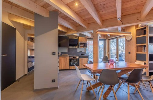 Arc-1600 Ski Chalet | Chalet Vue Extraordinaire Sauna & Piscine