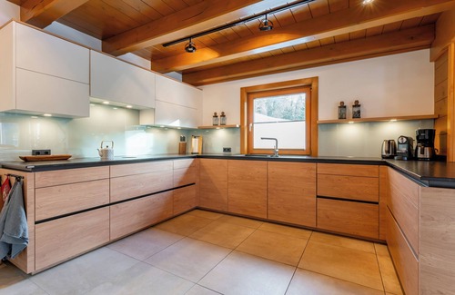 Viehhofen Ski Chalet | Chalet with breathtaking views and large terrace