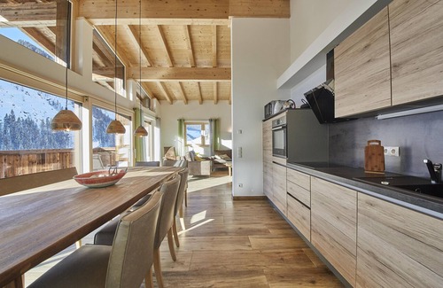 Viehhofen Ski Chalet | Chalet with a sauna near Saalbach-Hinterglemm