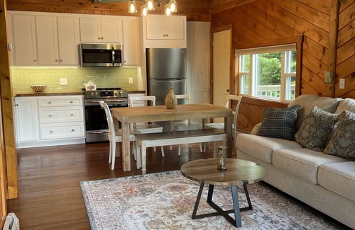 Bar Harbor Ski Chalet | Chalet with a Private Beach in Acadia National Park