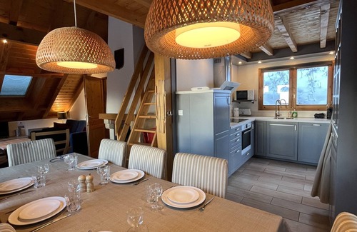 Oz Ski Chalet | Chalet with mountain view Oz en Oisans, Alpe d'Huez