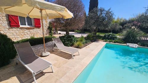 Saint-Cezaire-sur-Siagne House | Chambre d'Hôtes "Au Clos des Redonnets" avec Piscine