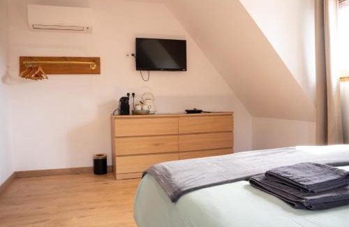 Eguisheim Bed & Breakfast | Chambre Rose des Vents