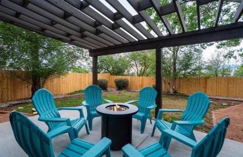 West Colorado Springs Apartment | Champion Hall Arcade Games Fire Pit & BBQ Nights