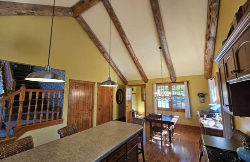 Sturgeon Bay Cabin | Chanticleer Cabins Evergreen Cabin
