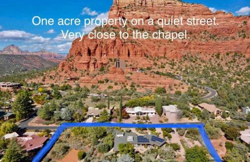 Sedona House | Chapel Vista Main House Red Rock Views and Hot Tub