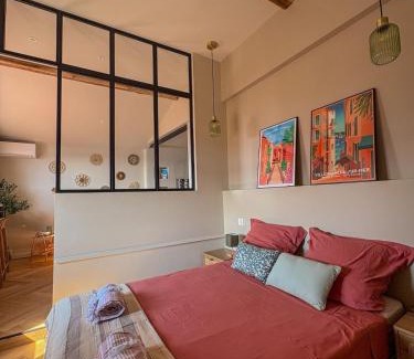 Villefranche-sur-Mer Apartment | Charmant 2 pièces rénové avec vue mer